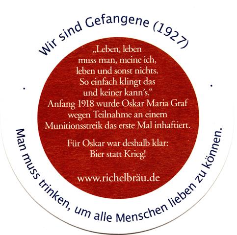 münchen m-by richel krieg 28b (rund200-wir sind-blaurot) 